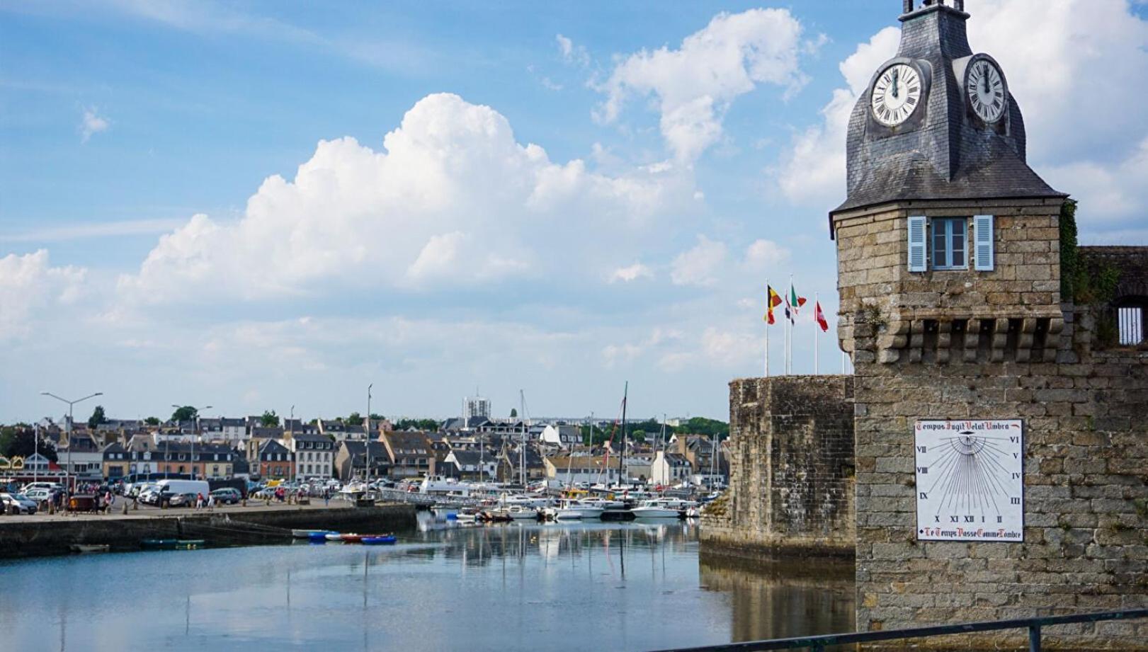 -Te Moana- Beau T2 Bis Surplombant La Mer Avec Parking Concarneau Zewnętrze zdjęcie