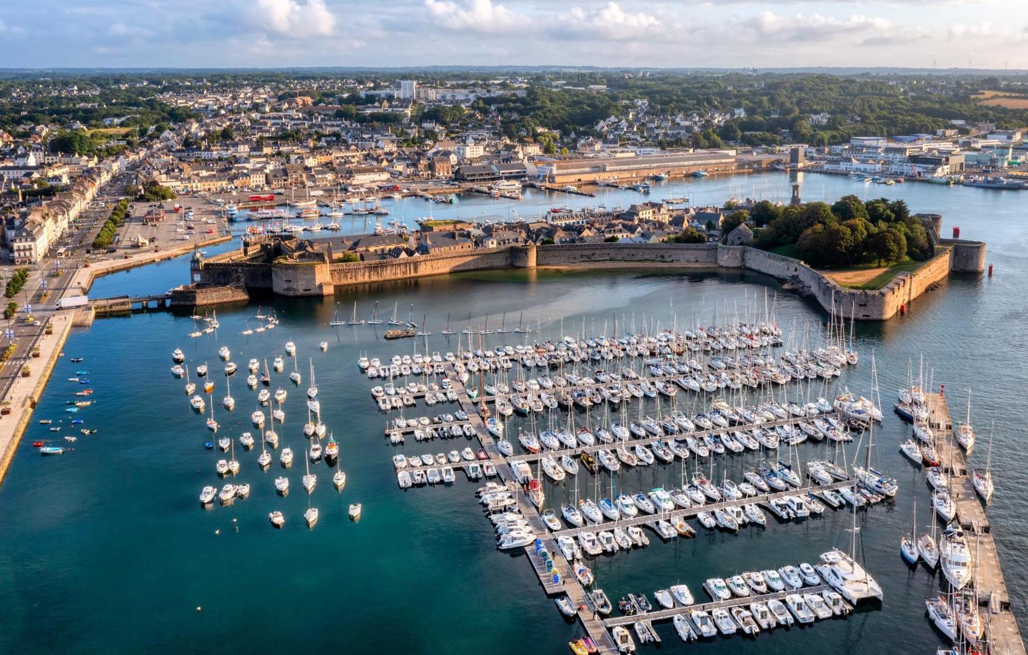 -Te Moana- Beau T2 Bis Surplombant La Mer Avec Parking Concarneau Zewnętrze zdjęcie